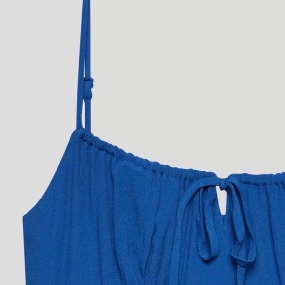 Aritzia Bellow Dress in “Night Bird” Blue - Picture 2 of 4